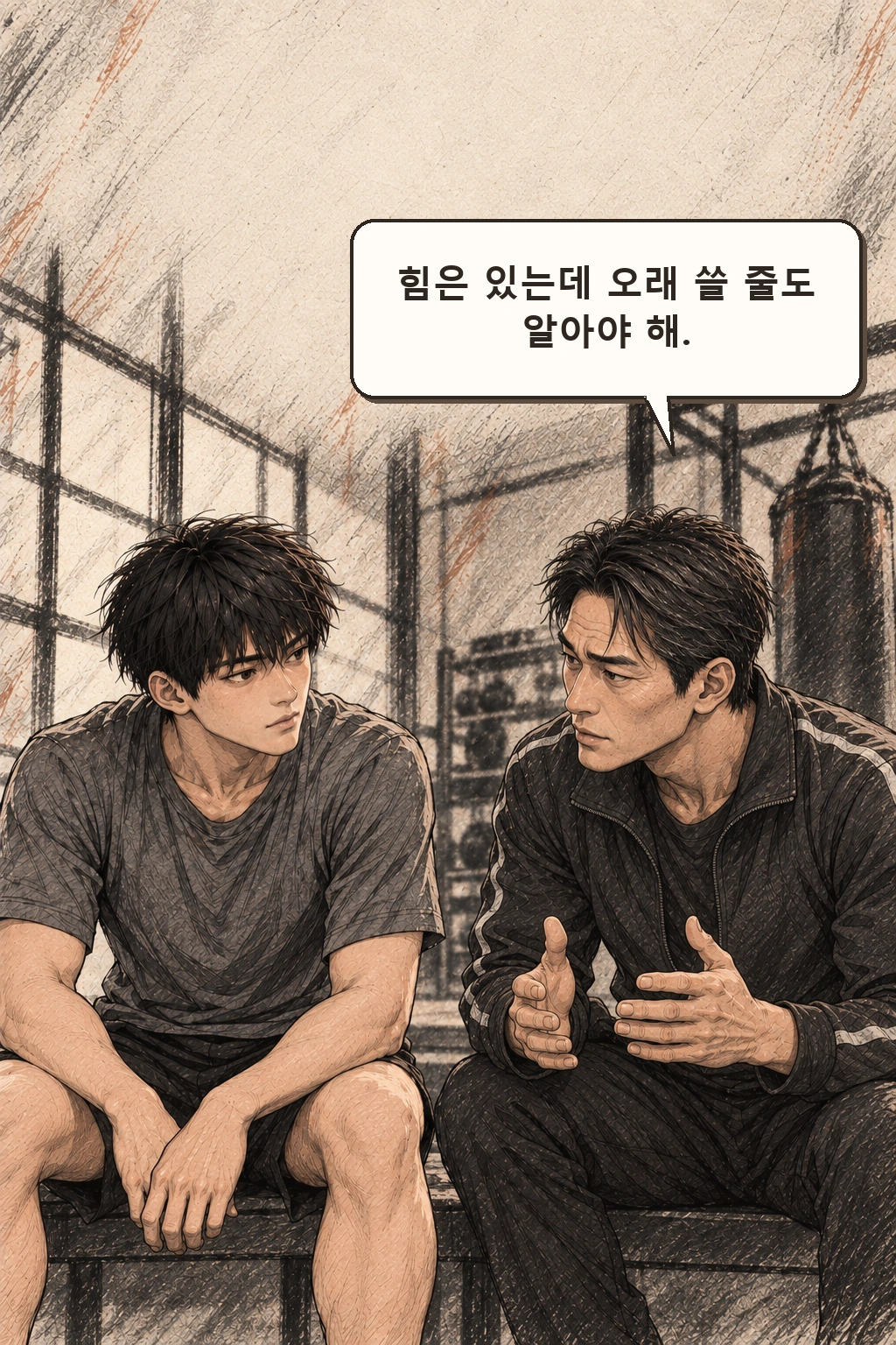 승재 “힘은 있는데 오래 쓸 줄도 알아야 해.”