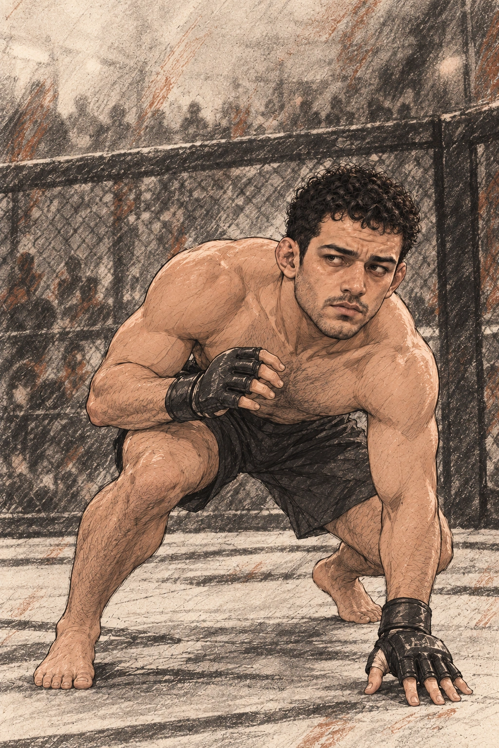 비랭커 라파엘 코스타, UFC 4승 2패의 그래플러.