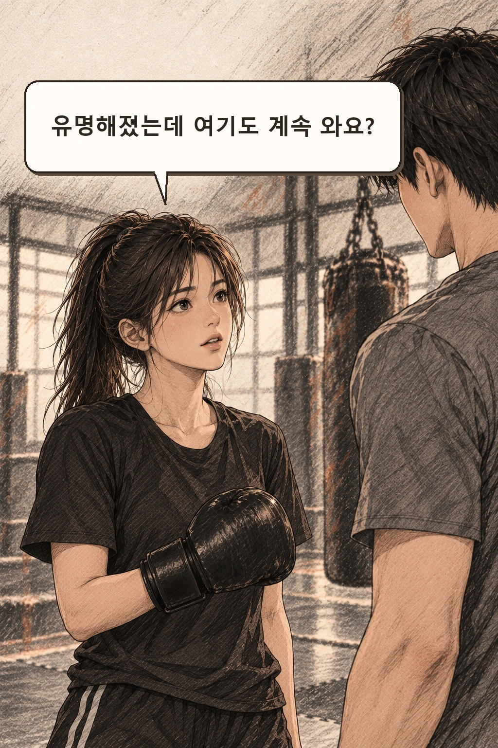 부원 “유명해졌는데 여기도 계속 와요?”