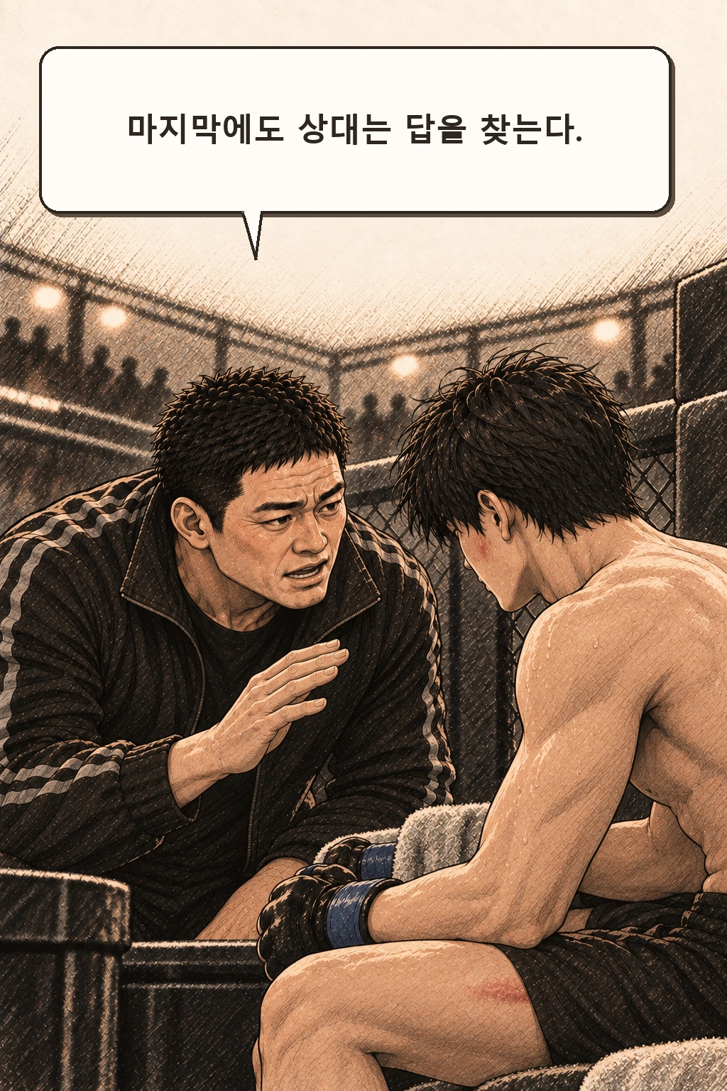 태식 “마지막에도 상대는 답을 찾는다.”