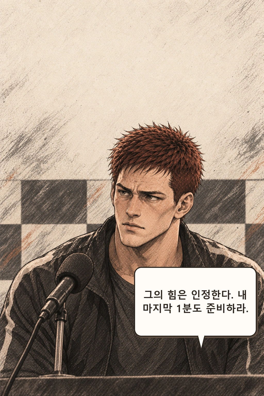 로건 “그의 힘은 인정한다. 내 마지막 1분도 준비하라.”