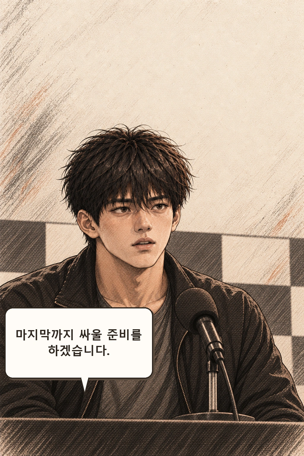 도윤 “마지막까지 싸울 준비를 하겠습니다.”