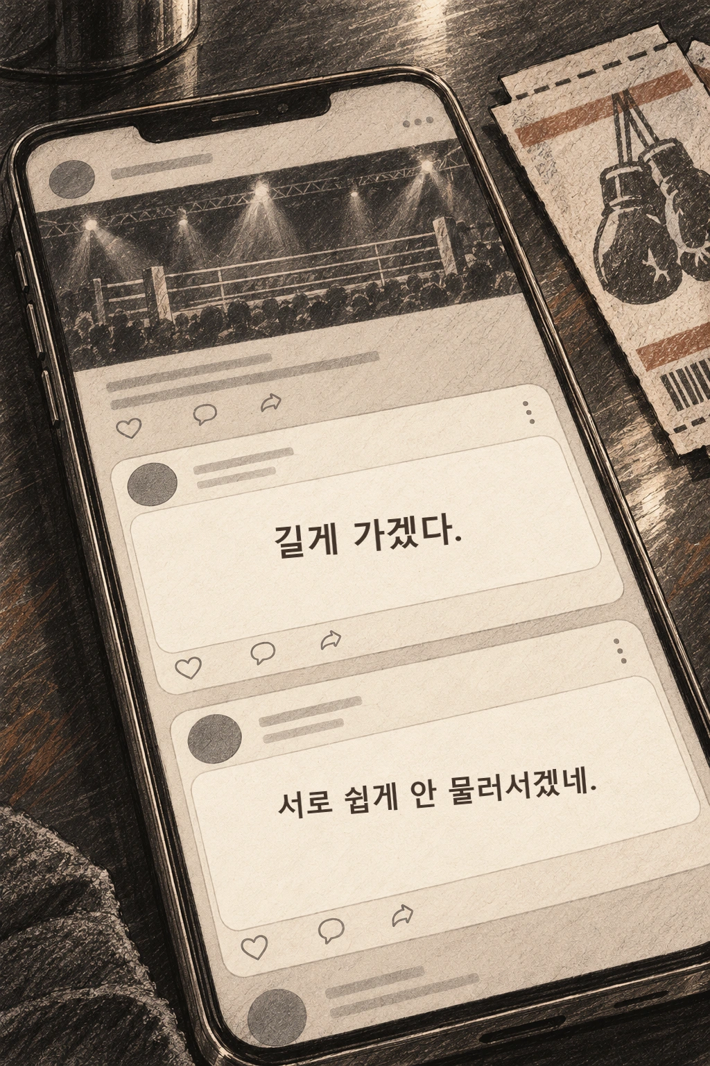 팬들이 긴 공방을 예상하는 댓글.