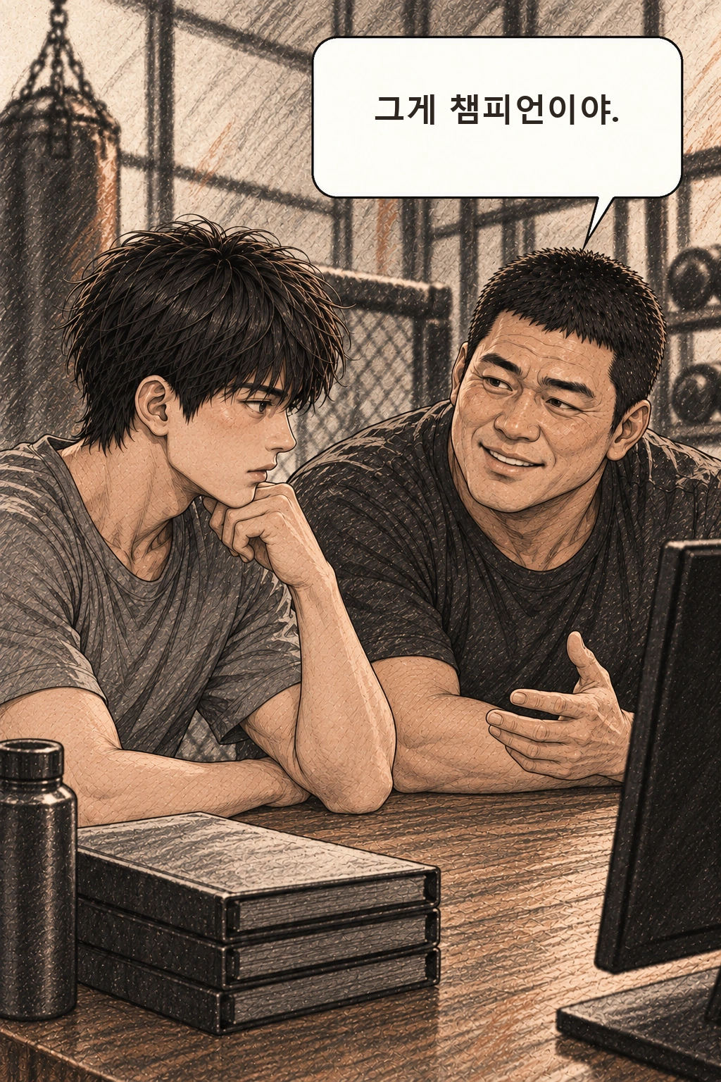 태식 “그게 챔피언이야.”