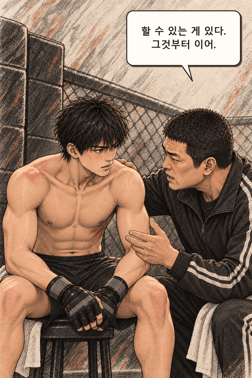 태식 “할 수 있는 게 있다. 그것부터 이어.”